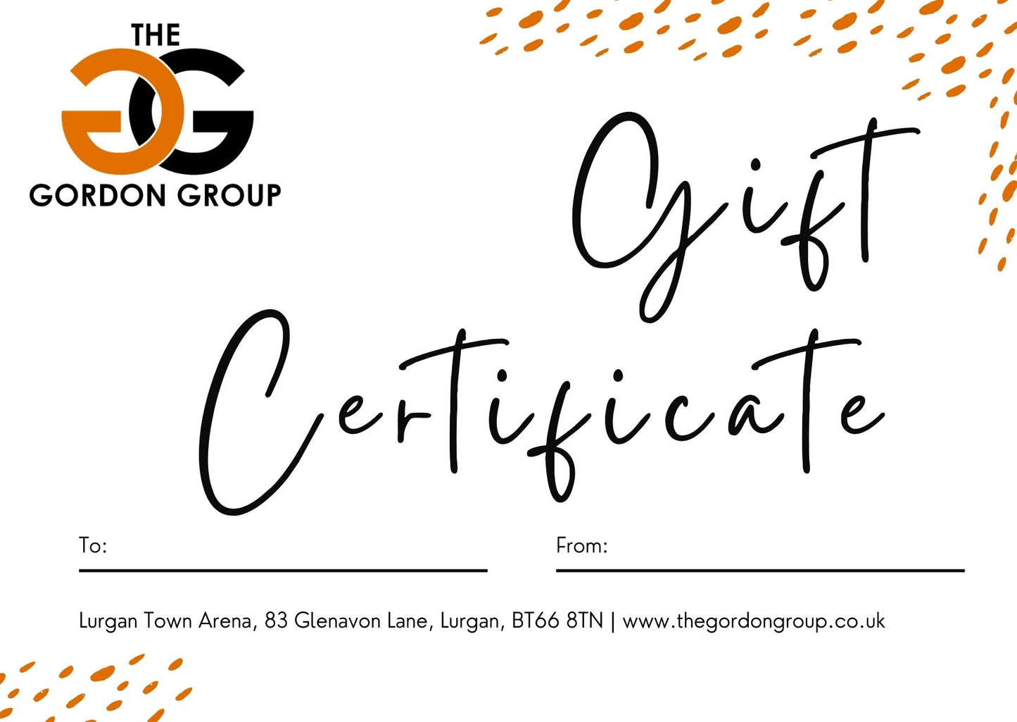 The Gordon Group Gift Card