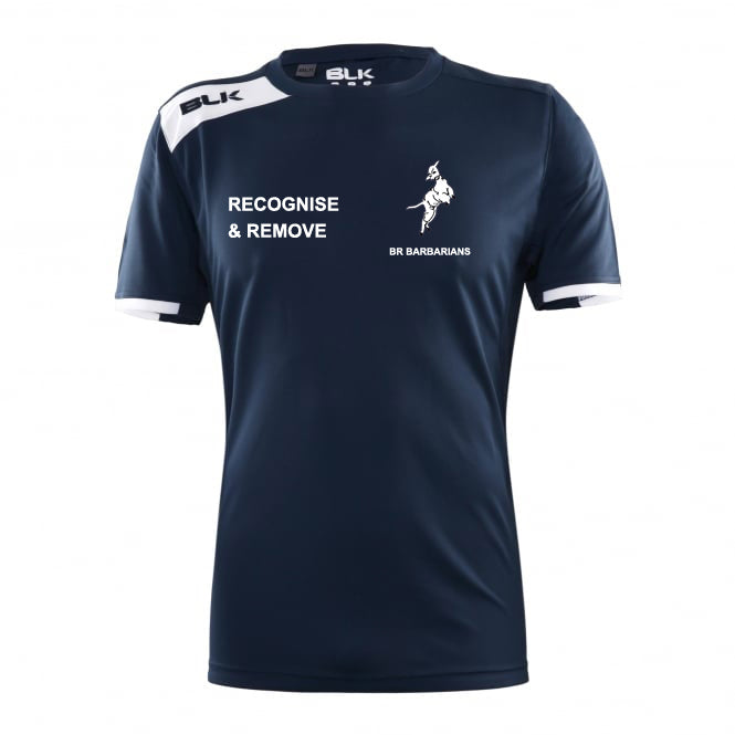 BR Barbarians BLK Tek VI Mens Tee