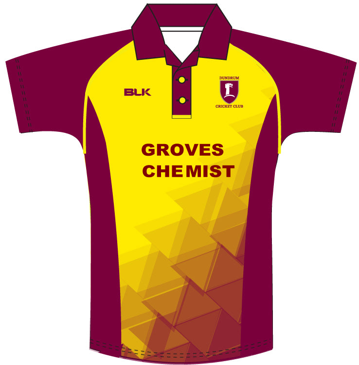 Dundrum Cricket Colours Shirt Junior