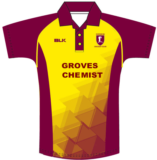 Dundrum Cricket Colours Shirt Junior
