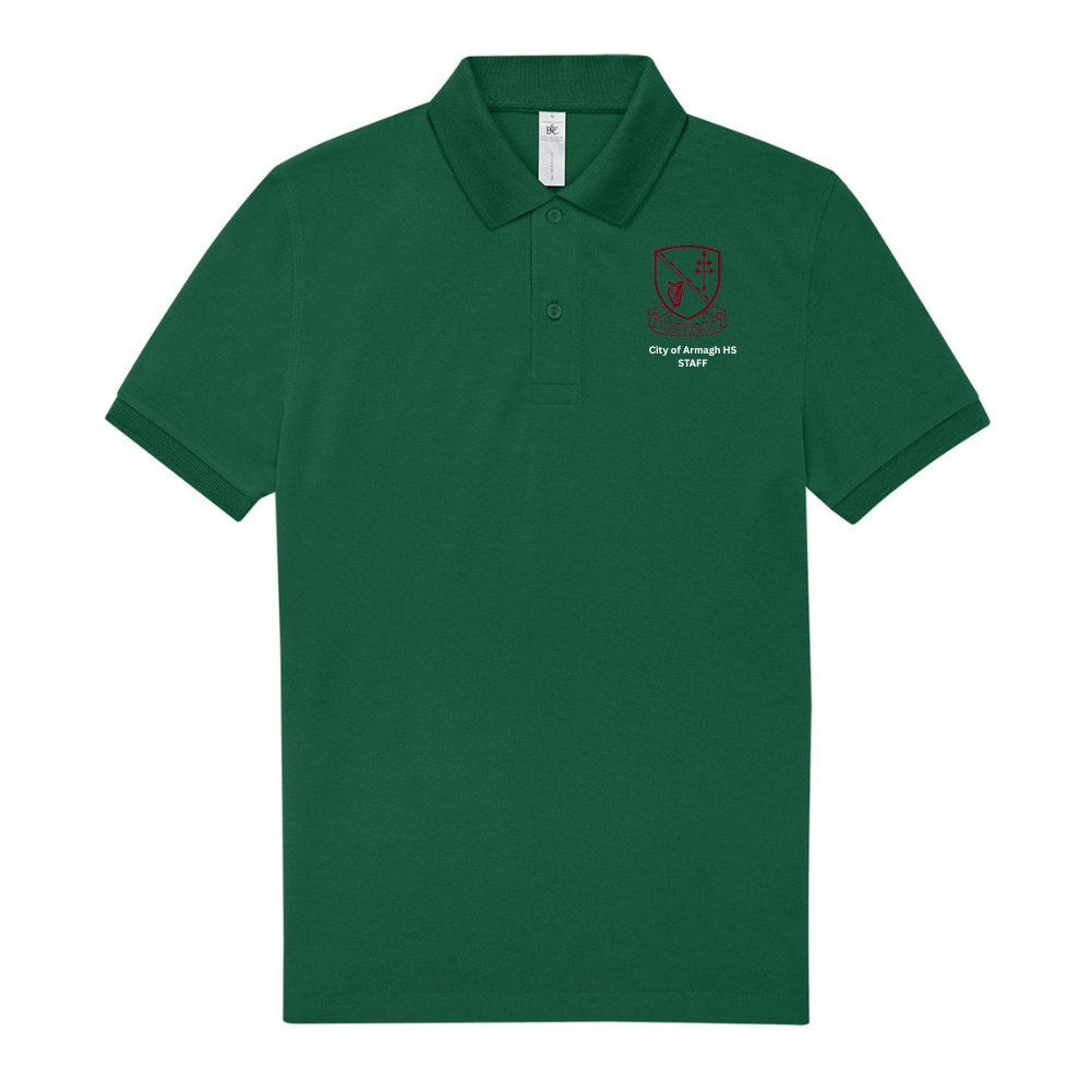 City of Armagh HS Staff Polo (House Colours)