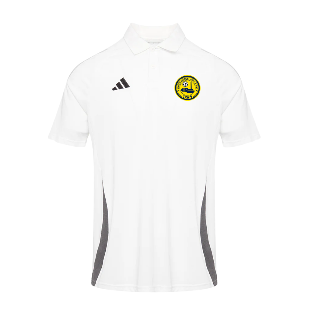 Drumaness Mills Adidas Tiro Polo Shirt (Coaches)