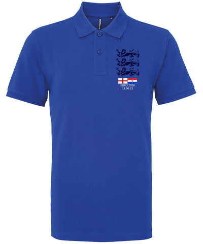 Euro 2020 England v Croatia Polo Shirt