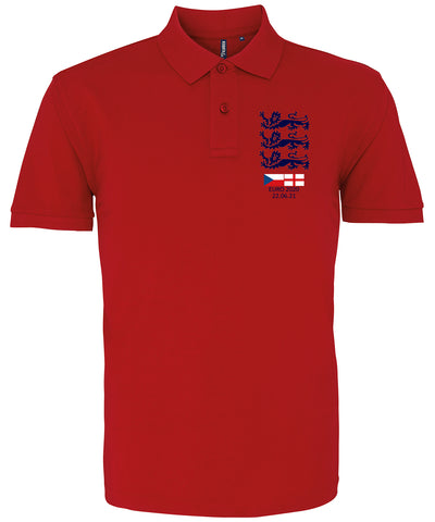 Euro 2020 England v Czech Republic Polo Shirt