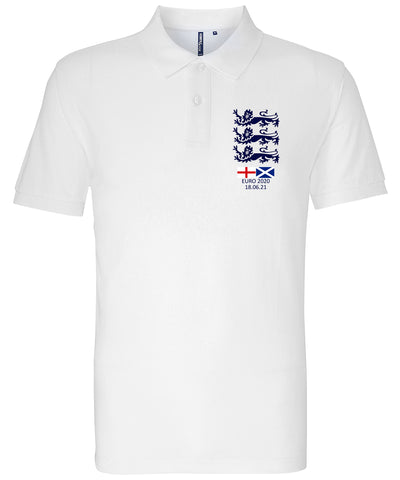 Euro 2020 England v Scotland Polo Shirt