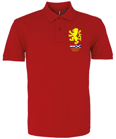 Euro 2020 Scotland v Croatia Polo Shirt