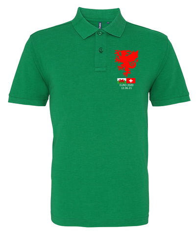 Euro 2020 Wales v Switzerland Polo Shirt